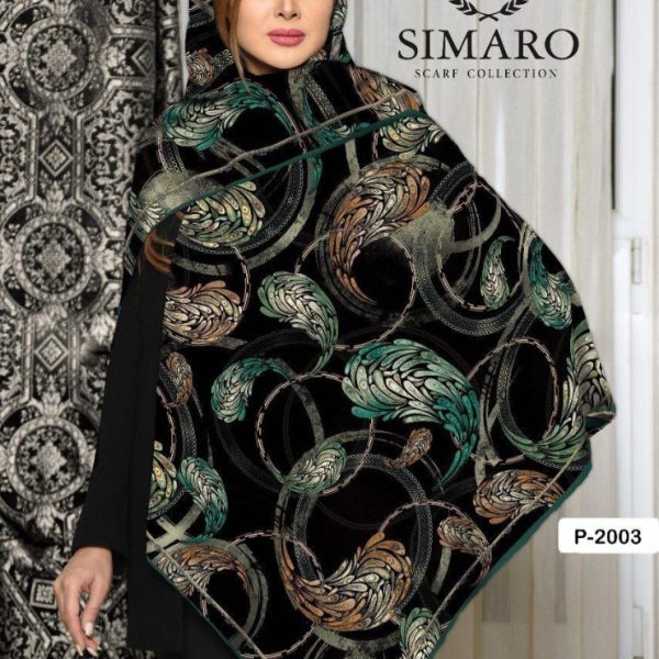 فروش عمده روسری کرپ حریر سایز ۱۴۰ - شال و روسری زنانه عمده