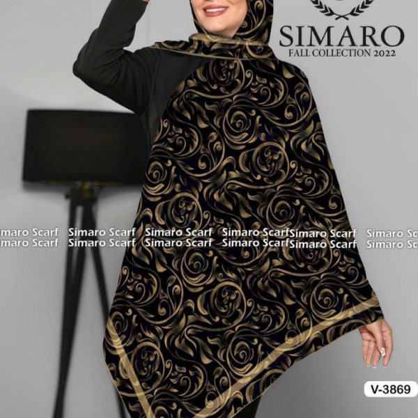 فروش عمده روسری کرپ حریر سایز ۱۴۰ - شال و روسری زنانه عمده