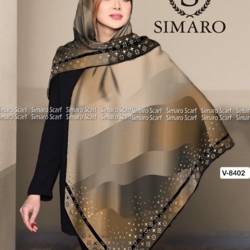 فروش عمده روسری کرپ حریر سایز ۱۴۰ - شال و روسری زنانه عمده