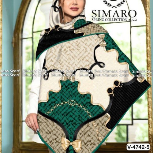 فروش عمده روسری کرپ حریر سایز ۱۴۰ - شال و روسری زنانه عمده