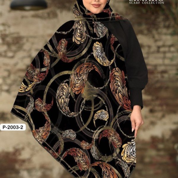 فروش عمده روسری کرپ حریر سایز ۱۴۰ - شال و روسری زنانه عمده
