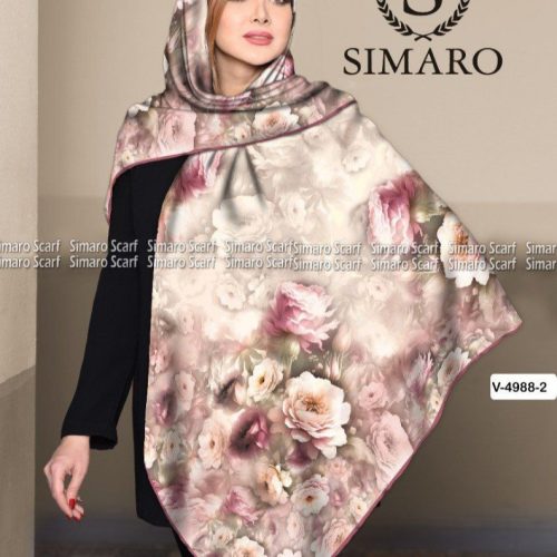 فروش عمده روسری کرپ حریر سایز ۱۴۰ - شال و روسری زنانه عمده