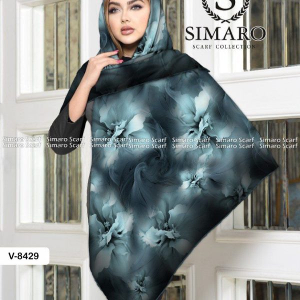 فروش عمده روسری کرپ حریر سایز ۱۴۰ - شال و روسری زنانه عمده