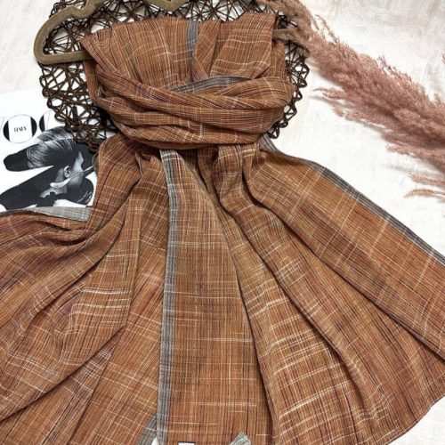 خرید عمده شال پلیسه پاییزه منگوله دار