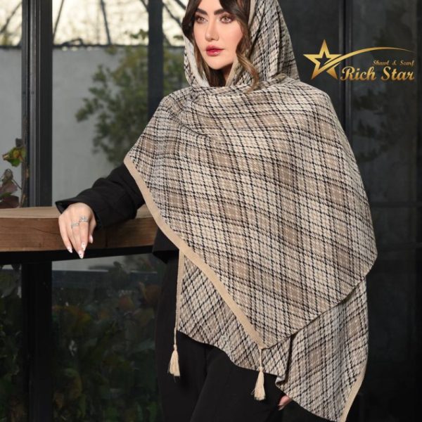 فروش عمده شال پلیسه بهاره زنانه ریچ استار - شال و روسری زنانه عمده