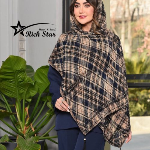 فروش عمده شال پلیسه بهاره زنانه ریچ استار - شال و روسری زنانه عمده