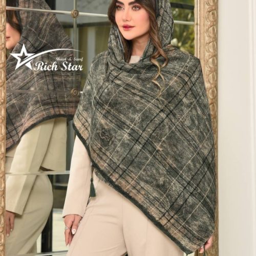 فروش عمده شال پلیسه بهاره زنانه ریچ استار - شال و روسری زنانه عمده
