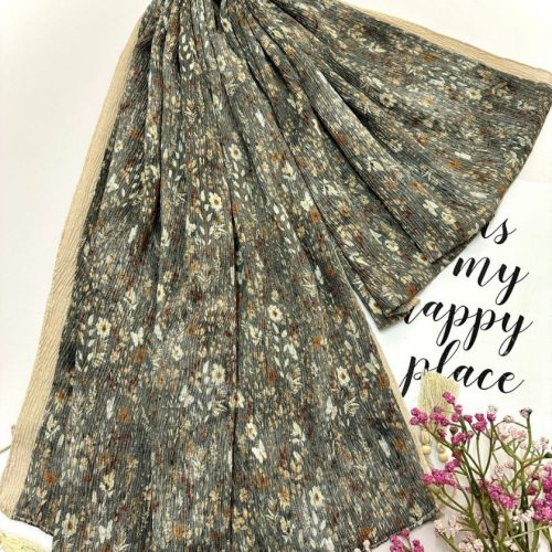 فروش عمده شال پلیسه بهاره زنانه ریچ استار - شال و روسری زنانه عمده