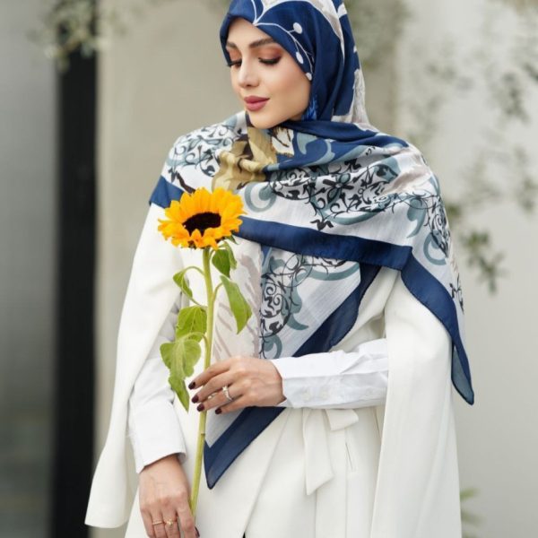 خرید عمده روسری زنانه سیااسکارف دست دوز
