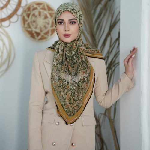 خرید عمده روسری نخی زنانه سایز ۱۲۰