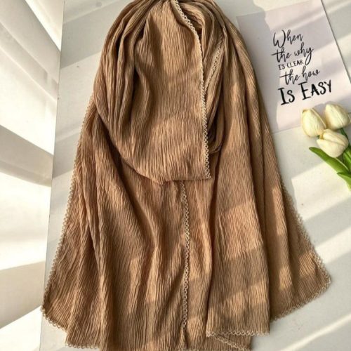 خرید عمده شال پلیسه زنانه