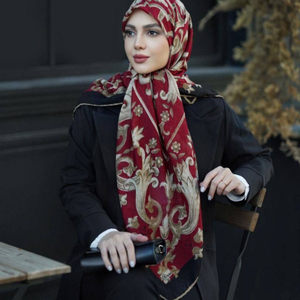 خرید عمده روسری نخی زنانه