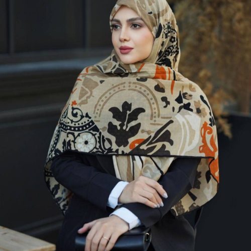 فروش عمده روسری زنانه نخی سایز ۱۴۰ - شال و روسری زنانه عمده