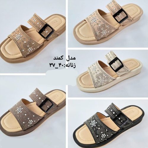 فروش عمده صندل زنانه مدل کمند کد 131779