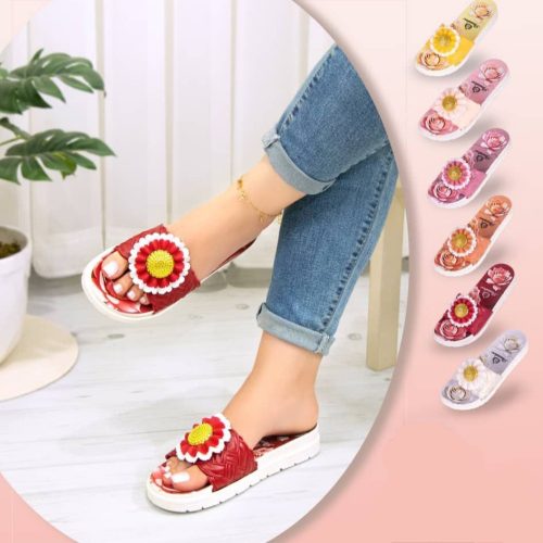 دمپایی زنانه مدل هلیا کد 133491 - خرید دمپایی زنانه عمده