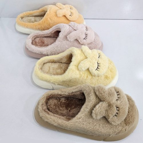 دمپایی زنانه مدل رو فرشی کد 133507 - خرید دمپایی زنانه عمده