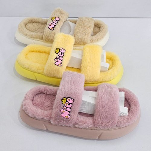 دمپایی زنانه مدل رو فرشی کد 133508 - خرید دمپایی زنانه عمده