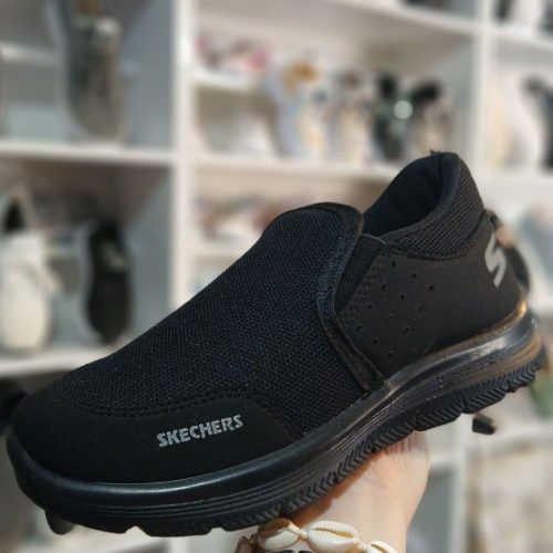 کفش اسکیچرز مردانه مشکی کد 133517 - خرید کفش اسپرت مردانه عمده