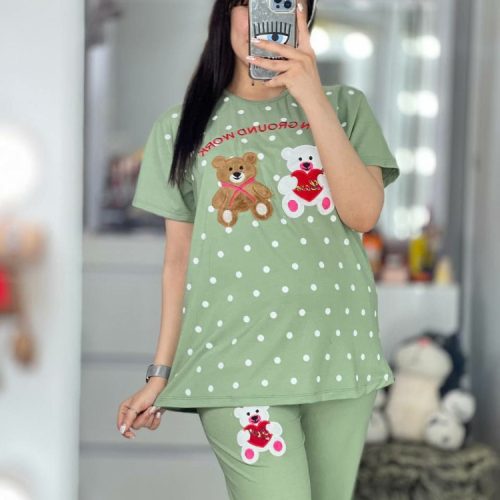 تیشرت و شلوار گلدوزی فروش عمده پوشاک