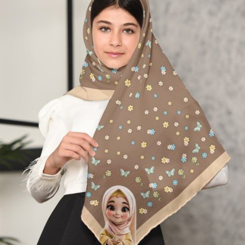 روسری حجابی دخترانه قواره ۱۰۰ جین ۱۰تایی کد 139144 - خرید روسری دخترانه عمده