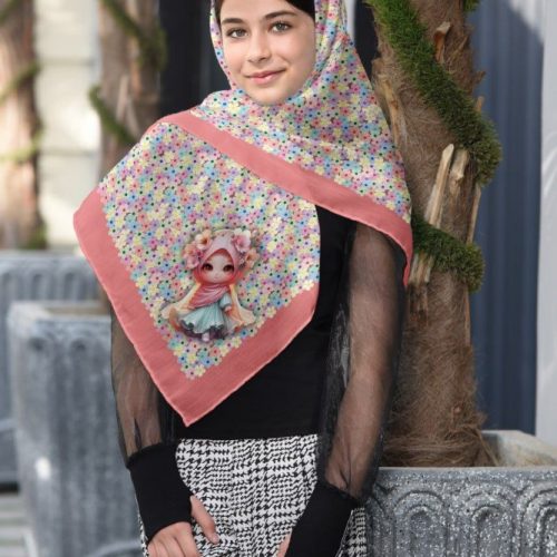روسری حجابی دخترانه قواره ۱۰۰ جین ۱۰تایی کد 139148 - خرید روسری دخترانه عمده