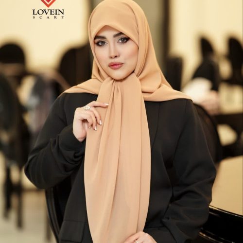 روسری مجلسی حریر الماس تک رنگ کد 139164 - خرید شال و روسری زنانه عمده