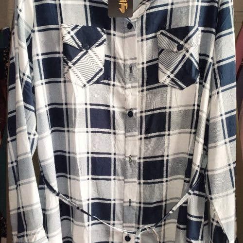 شومیز مانتو نخ تایلندی کد 135684 - خرید مانتو زنانه عمده