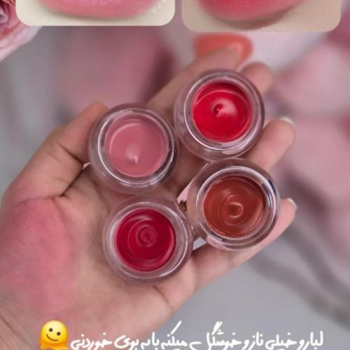 موس لب کره ای ترنداین روزا کد 135563 - خرید آرایشی لب عمده