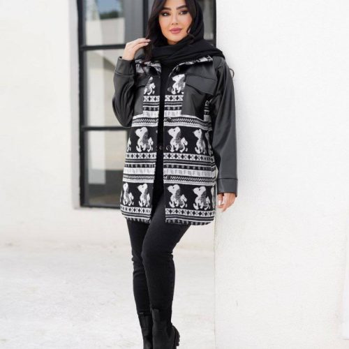 پالتو کتی آترین کد 141996 - خرید کاپشن و هودی زنانه عمده