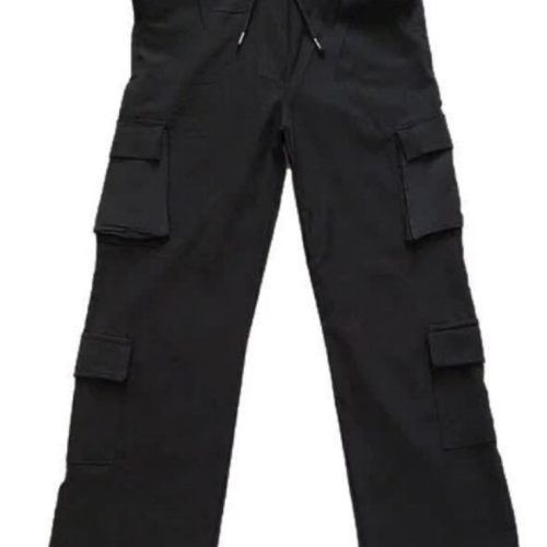 فروش عمده شلوار کارگو زنانه بسیار شیک و زیبا جنس فلامینگو بنگال پاکستان ۳۸تا ۴۴ فری سایز کمرکش جیبدار کد 132138