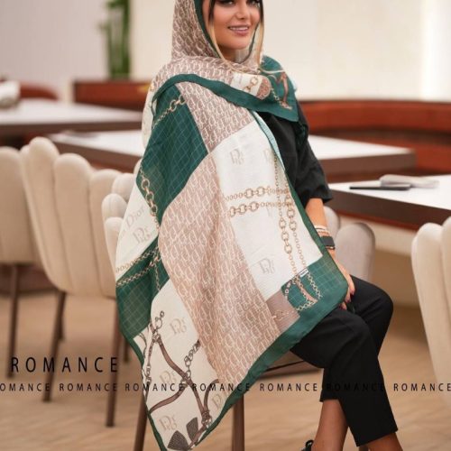 شال نخی زنانه چاپی عمده