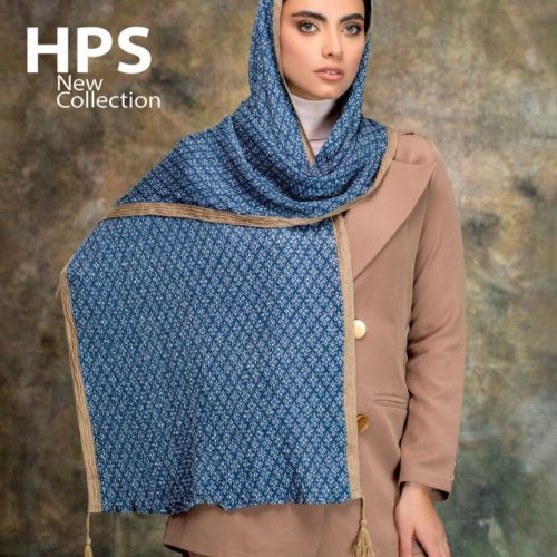 فروش عمده شال کریشه چاپی زنانه برند hps - شال و روسری زنانه عمده