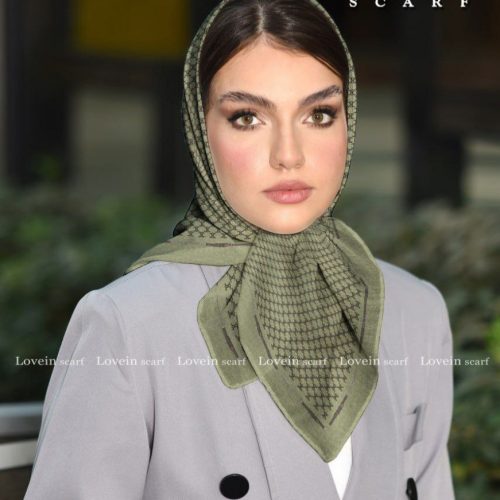 فروش عمده مینی اسکارف زنانه سایز ۷۲ - شال و روسری زنانه عمده