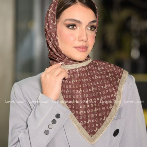 فروش عمده مینی اسکارف زنانه سایز ۷۲ - شال و روسری زنانه عمده