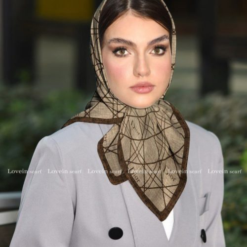 فروش عمده مینی اسکارف زنانه سایز ۷۲ - شال و روسری زنانه عمده