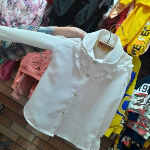 شومیز دخترانه کد 138843 - خرید بلوز تک دخترانه عمده