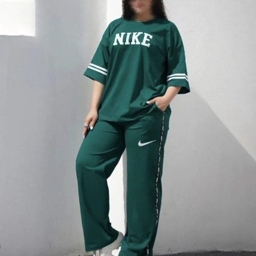 خرید عمده ست تیشرت شلوار نایک دورس بهاره - ست تیشرت شلوار زنانه عمده