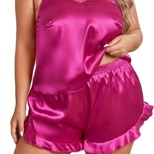 لباس خواب ساتن ابریشم کد 136977 - خرید لباس خواب زنانه عمده