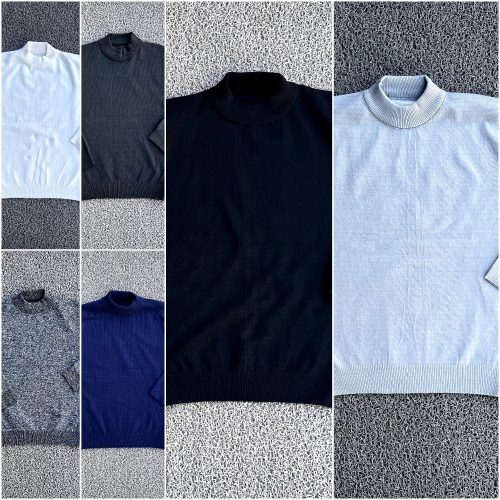 یقه سه سانت گرم بالا کد 133855 - خرید هودی مردانه عمده