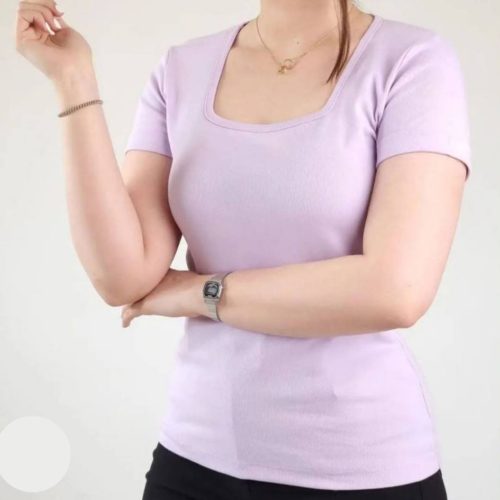 فروش عمده تیشرت یقه خشت کد 130279
