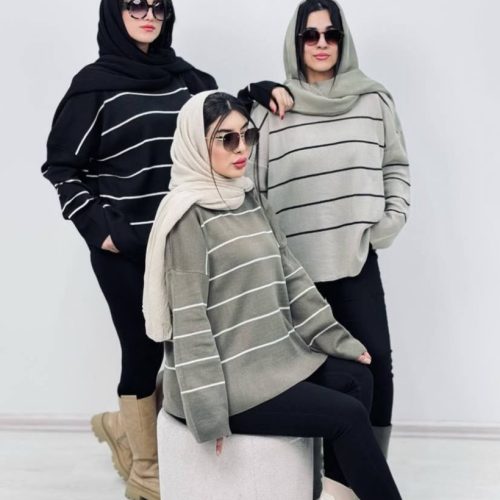 فروش عمده بلوز بافت پینترستی کد 130853