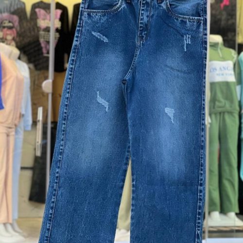 شلوار جین بگ کد 134633 - خرید شلوار زنانه عمده