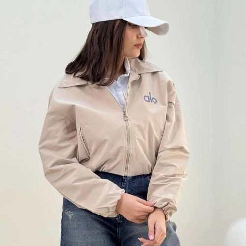 بامبر گلدوزی alo کد 137316 - خرید کاپشن و هودی زنانه عمده