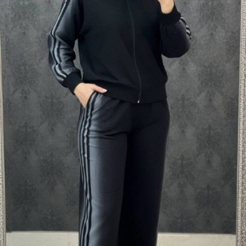 ست سه تیکه پیستوله ای کد 138158 - خرید ست تیشرت شلوار زنانه عمده