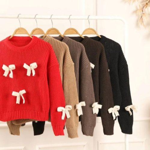 کراپ بافت پاپیون کد 138741 - خرید بلوز تک زنانه عمده