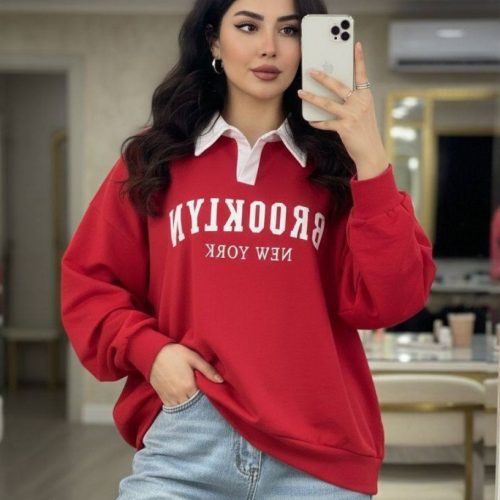 دورس یقه مردانه کد 138743 - خرید بلوز تک زنانه عمده