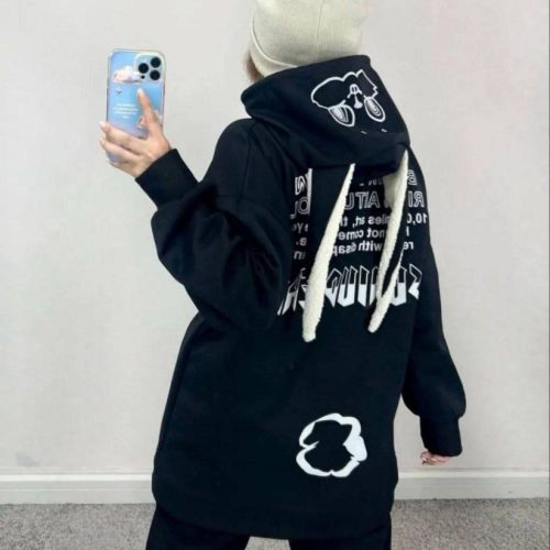 هودی خرگوش کد 139970 - خرید کاپشن و هودی زنانه عمده