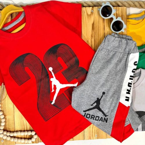 👫تیشرت شلوارک اسپرت 23 پنبه نواردوزی فروش عمده پوشاک