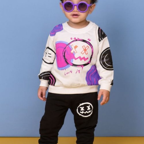 بلوز/شلوار اسپرت # کد 134881 - خرید ست بلوز شلوار پسرانه عمده