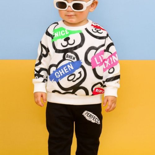 بلوز/شلوار اسپرت # کد 134895 - خرید ست بلوز شلوار پسرانه عمده